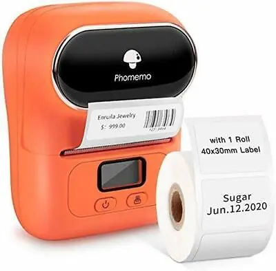 £59.99 • Buy Label Maker Machine-Phomemo M110 Thermal Bluetooth Label Printer Sticker Printer