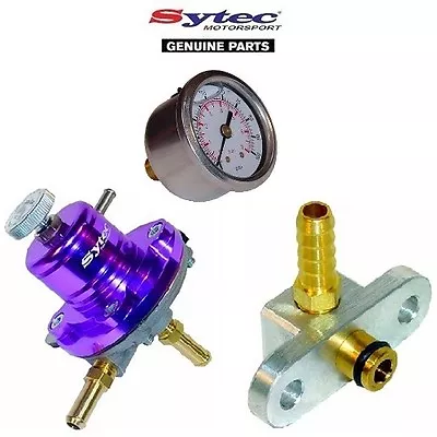 Sytec Fuel Pressure Regulator Kit + Fuel Gauge Mazda 323f / Gtr • $201.07