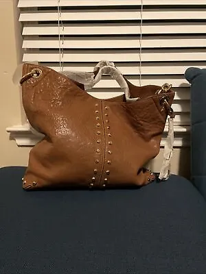 NWT MICHAEL KORS  Astor Leather Shoulder Bag Tote  $448 Walnut • $270