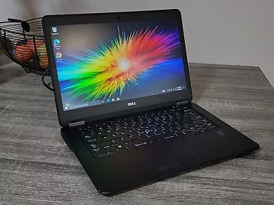 DELL Latitude E7450 I7-5600U 16GB RAM 256GB SSD Windows 10Pro Microsoft... • $470