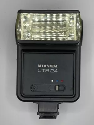 Miranda CTB 24 Flashgun Vintage - Tested Working For Olyumpus Trip • £7.99