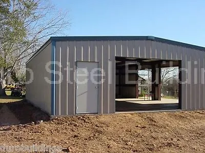 DuroBEAM Steel 40x66x16 Metal Garage Workshop Storage Building Structures DiRECT • $37999