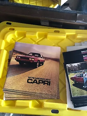 1979 Mercury Capri   Brochure • $0.99