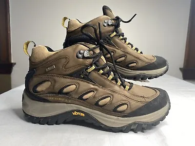Merrell Men's Radius Mid Cocoa Brown Waterproof Trail/Hiking Boots Size 8.5 GUC • $60