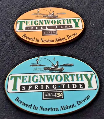 TEIGNWORTHY Pumpclip Hand Pull Bitter Real Ale CAMRA Newton Abbot Devon • £9.99