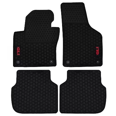 OEM 2011-2018 Volkswagen GLI Honey Comb Floor Mats (Round Clips Only) NEW • $124.84