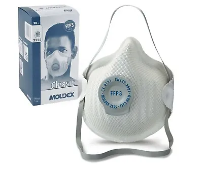 £44 • Buy Moldex FF P3 Classic 2555 Mask Box Of 20