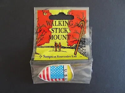 Sampson`s Walking Stick Mount  With Nails- USA • £2.49