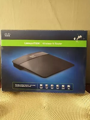 Cisco Linksys E1200 Wireless -N Router • $30