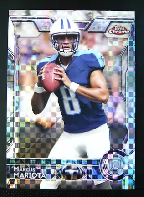 2015 Topps Chrome X-Fractor #150 Marcus Mariota RC Rookie Tennessee Titans • $2.95