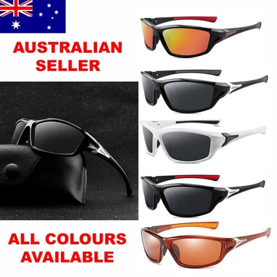 $10.99 • Buy Polarized UV400 Sunglasses Eyewear Fishing Sports Driving Glasses WrapAround Men