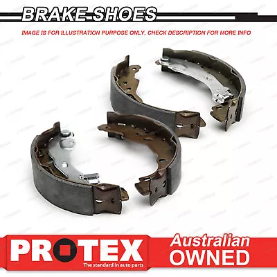 4 Pcs Front Protex Brake Shoes For MAZDA E2000 Tray Truck Most 2000 Kg 1972-81 • $100.39