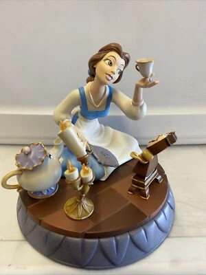 $175 • Buy Disney Markrita Beauty & The Beast 10th Anniversary BELLE Figurine Pin Box W/Coa