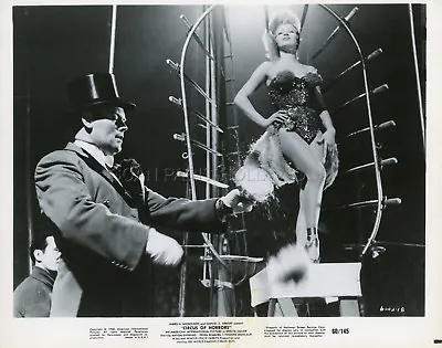 Anton Diffring Yvonne Monlaur Circus Of Horrors 1960 Vintage Photo Genuine • $72.51