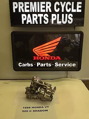 1986 Honda Shadow Vt 500 C Remanufactured Keihin Carbs Carburetors Ready To Run  • $650