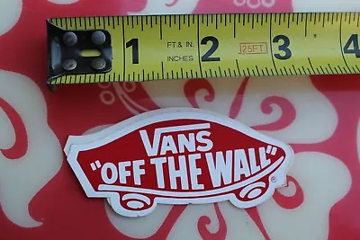 VANS Skateboard Shoes Off The Wall Dogtown Vintage Surf Skateboarding STICKER • $12