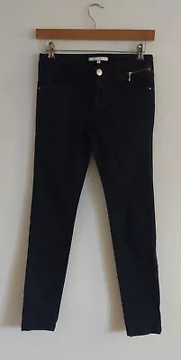 £4.99 • Buy Fabulous RIVER ISLAND Black Skinny Jeans With Zipper Pocket Detail Size 8 VGC
