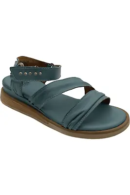 Miz Mooz Leather Ankle Strap Sandals Camellia Sky • $57.99
