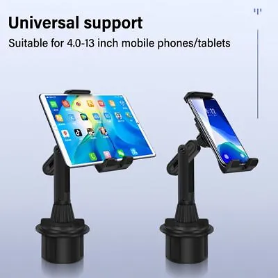 ABS Car Mobile Phone Holder 360 Adjustable Tablet Cup Holder  Trucks • £10.31