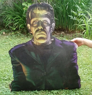 Vintage Frankenstein Store Display Movie Advt Monster Hollywood Halloween Decor • $40