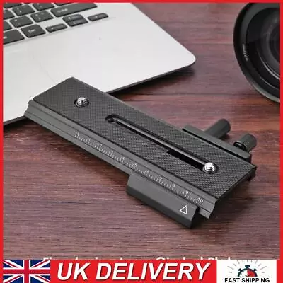 LP-01 2 Way Macro Focusing Rail Aluminum Alloy Slider For Digital Photography • £11.49