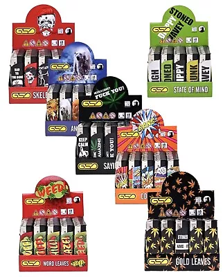 £2.70 • Buy 4 Pack Electronic Refillable Lighters Multi Pack Assorted Designs Uk 