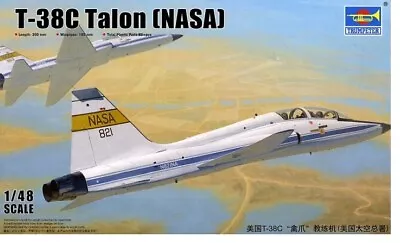 Trumpeter 1/48 T-38C Talon (NASA) #02878 #2878 *sealed* 📌Listed In USA 📌 • $31.98