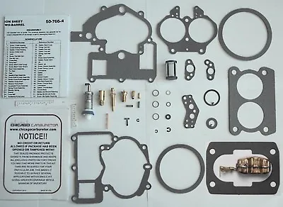 Mercury Marine Mercruiser Carb Kit & Brass Float 3302-804844002 3.0 4.3 5.0 5.7l • $54.95