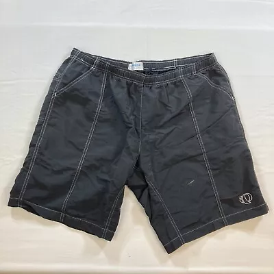 Iq Pearl Izumi  Mens XL Cycling Mountain Bike Non-Padded Drawstring Black Shorts • $22.95