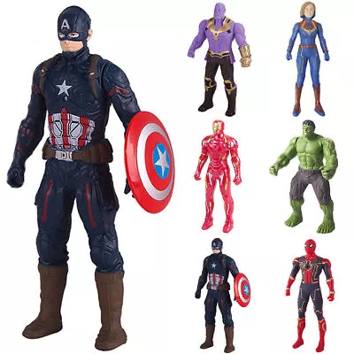 Marvel Avengers Iron-man Spiderman Action Figures Super Hero Toy Children Gift • £11.99