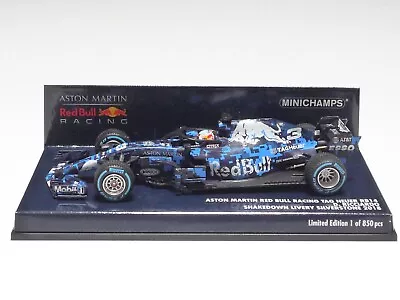 Minichamps 1:43 Red Bull Rb14 D. Ricciardo Shakedown Livery Silverstone 2018 • $323.26