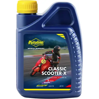 Putoline Classic Scooter X 2 Stroke Oil Fully Synthetic  Lambretta - Vespa • £16.95