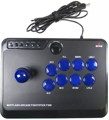 Mayflash Arcade Fight Stick F300 Joystick For PS4 Xbox One PC Switch Android • $39.93