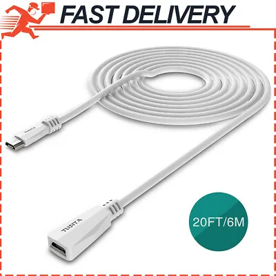 Micro USB Extension Cable 20ft Male To Female Extender Cord Zmodo Camera • $13.64