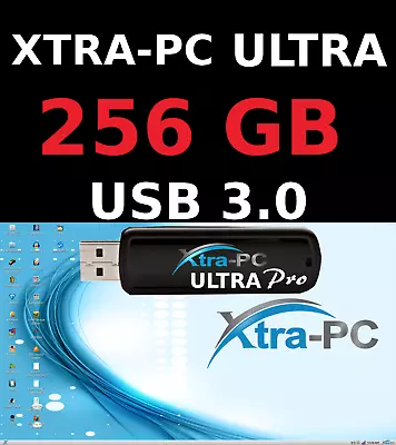 XTRA-PC ULTRA PRO 256 GB USB SYSTEM. Don't Buy A New Laptop This Is Much Better • $170