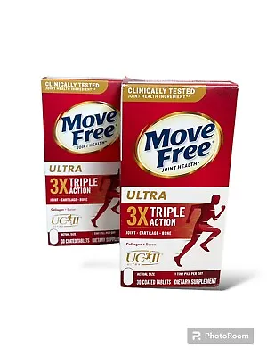 【new】 Move Free Ultra Joint Health 3x Triple Action 37 Tablets Exp 11/25 • $28