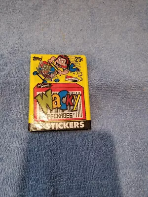 Mint 1990 Topps Wacky Packages Unopened Pack Of Cards • $3.99