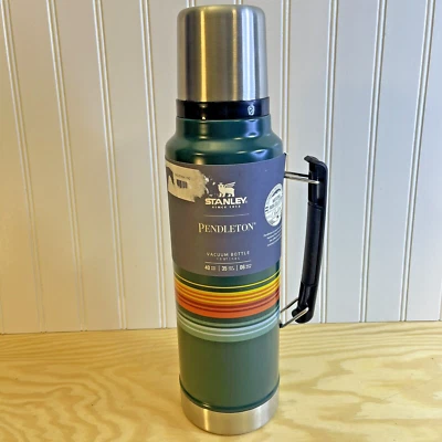 $47 • Buy Pendleton Stanley Thermos National Parks Vacuum Bottle Green - NEW - Camping