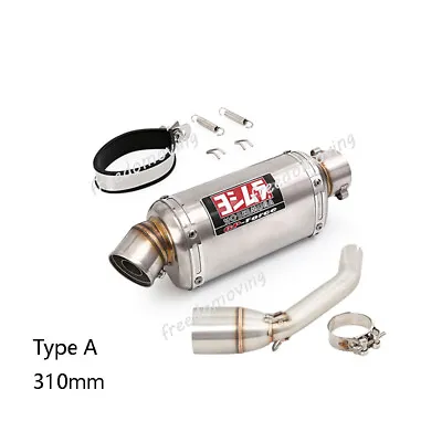 For Honda MSX125/125SF GROM125/125SF 2021-2023 Exhaust Mid Link Pipe Muffler Tip • $93.44