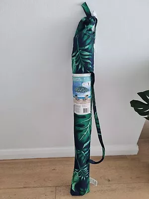 1.8 M Tropical Leaf Beach Umbrella (With Tilt Function) As Good As New • $25