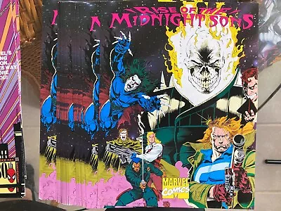 (20) Rise Of The Midnight Sun Promo 1992 Marvel Kubert 11 X 9 Ghost Rider • $19.99