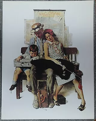 Norman Rockwell 1930 50 Favorites Poster 'Home From Vacation' • $5.99