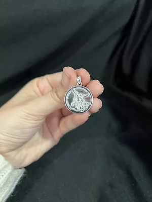 925 Sterling Silver Mens Womens St Michael San Miguel Archangel Medal Pendant  • $25