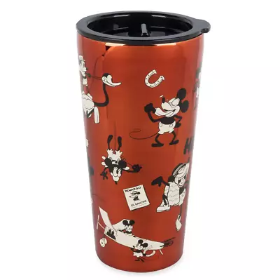 Disney Mickey And Minnie Mouse Stainless Steel Tumbler New • $27.90