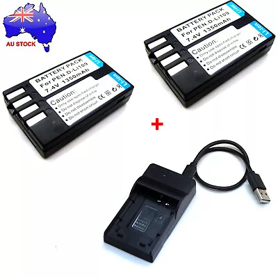 AUS Battery / Charger For D-Li109 Pentax K-30 K30 K-50 K50 K-70 K70 SLR Camera • $24.88