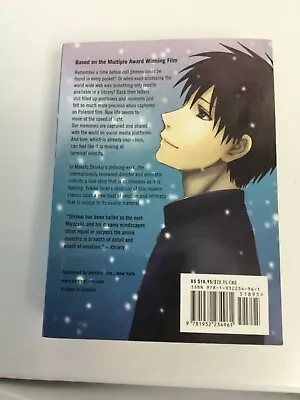 5 Centimeters Per Second By Makoto Shinkai Paperback NEW • $10