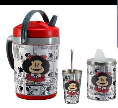 MAFALDA Terere Starter Kit With Stainless Steel Cup Termolar SET TERERE  QUINO • $69.99