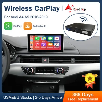 Fit For Audi A4 A5 Q5 MMI 2016-2019 Wireless CarPlay Android Auto Retrofit Kits • $229