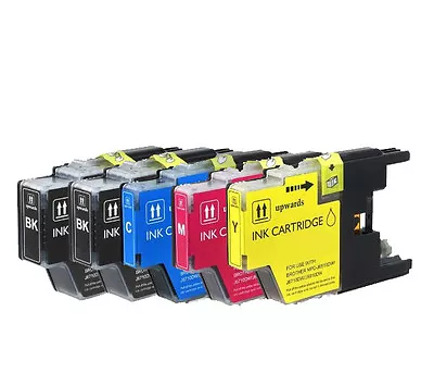 5 Pack Ink Set Compatible With Brother LC75 LC71 MFC-J435W MFC-J625DW MFC-J825DW • $8.59