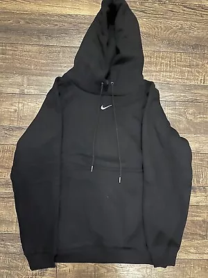 Vintage Nike Hoodie Center Swoosh Check Brown Travis Scott Men’s Size Large • $65